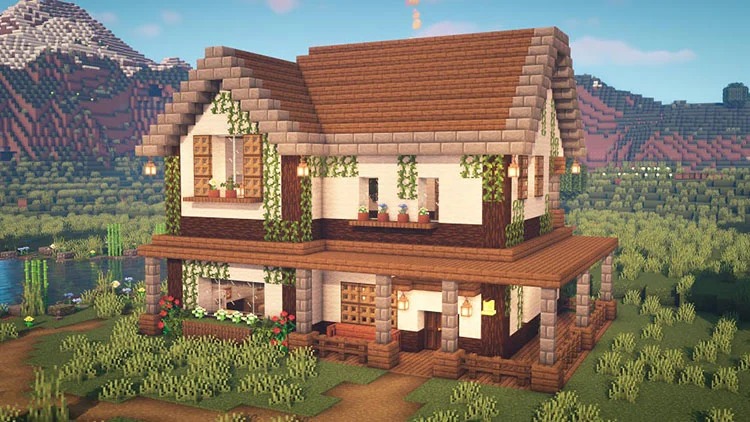 cozy farm house